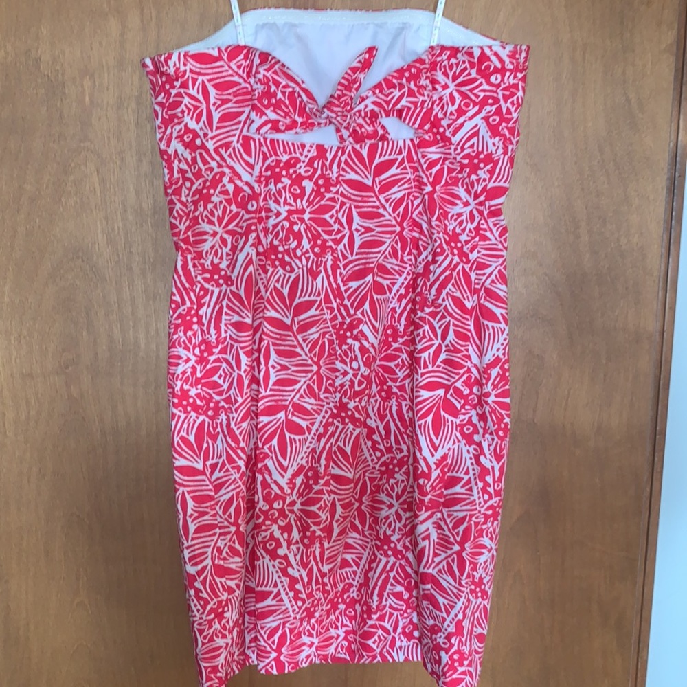 EUC - Vintage Lilly Pulitzer - Franco Dress - Punch Pink floral pattern - Sz 6 - Picture 2 of 7